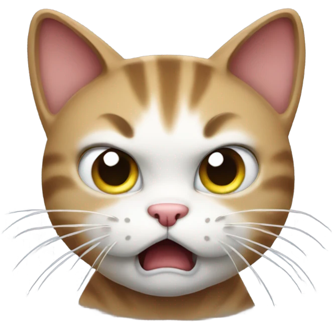 Kitty angry emoji