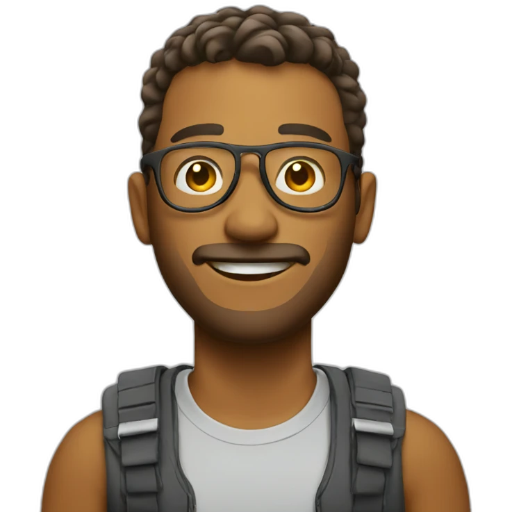 cool marketing guy emoji