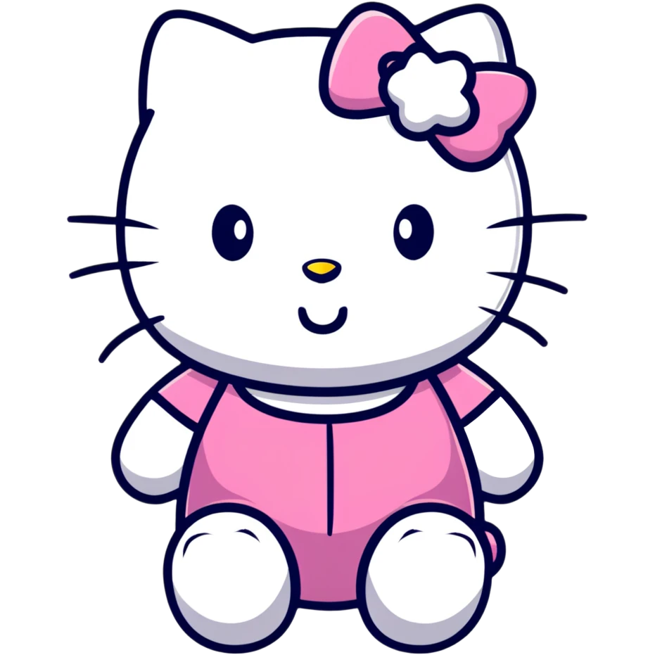 hello kitty character emoji