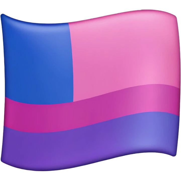 Bisexual flag emoji