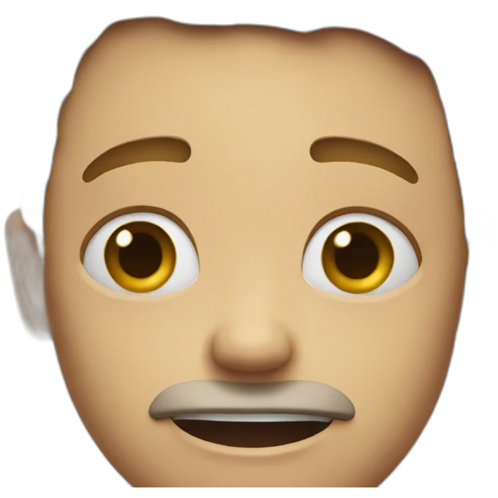 An emoji who is shoked and crying emoji