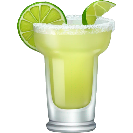 A Glass of Margarita  emoji