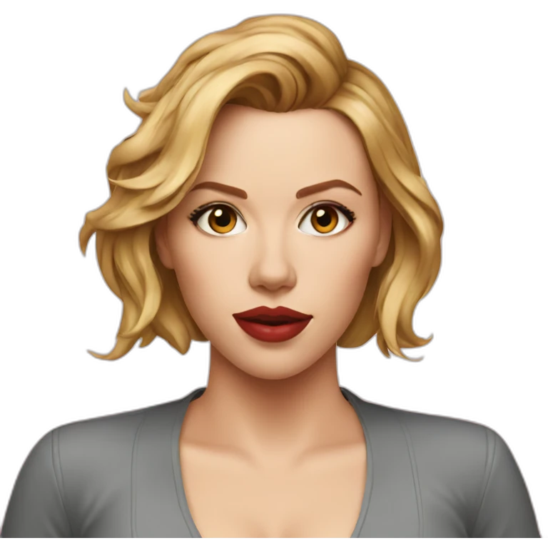 Scarlett Johansson emoji