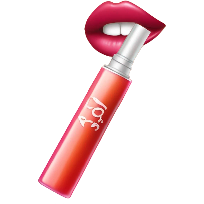 Lip gloss emoji