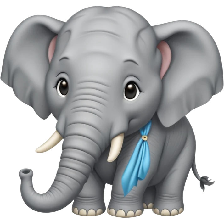 Tina the elephant emoji