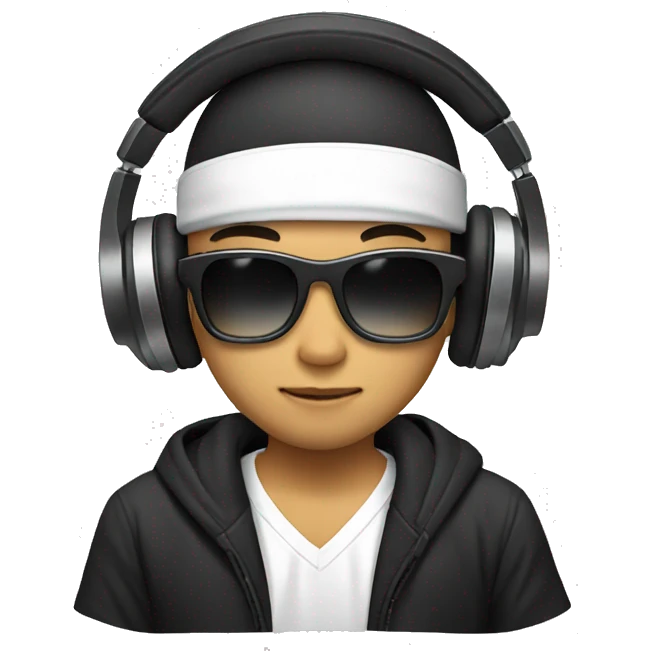 Japanese DJ emoji