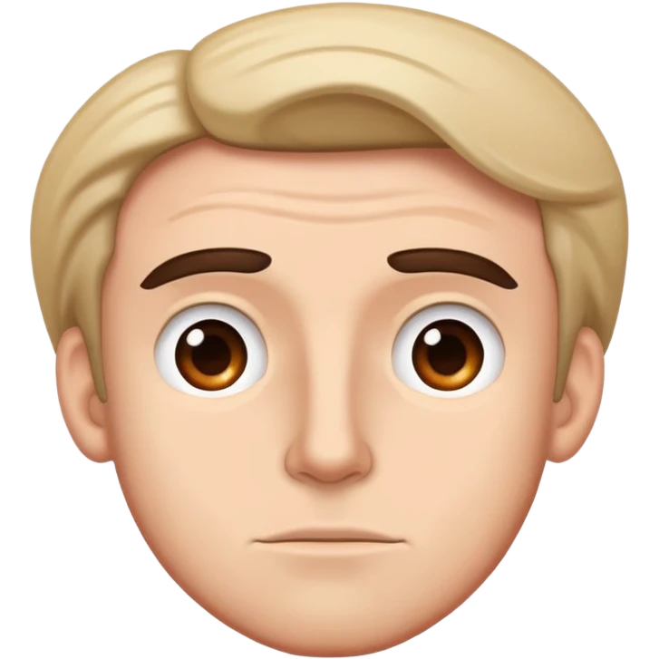 Steven Miller, thinking expression emoji