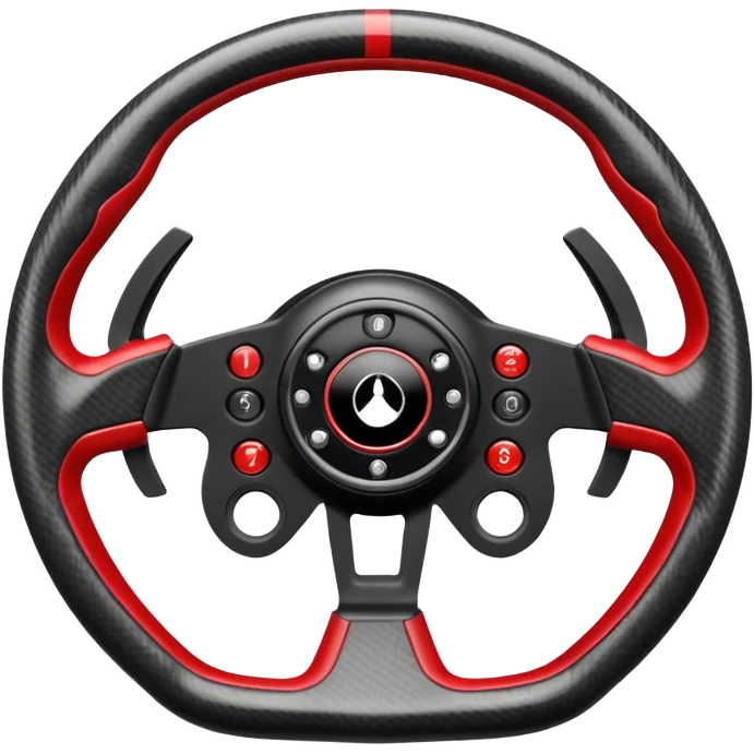 F1 steering wheel emoji