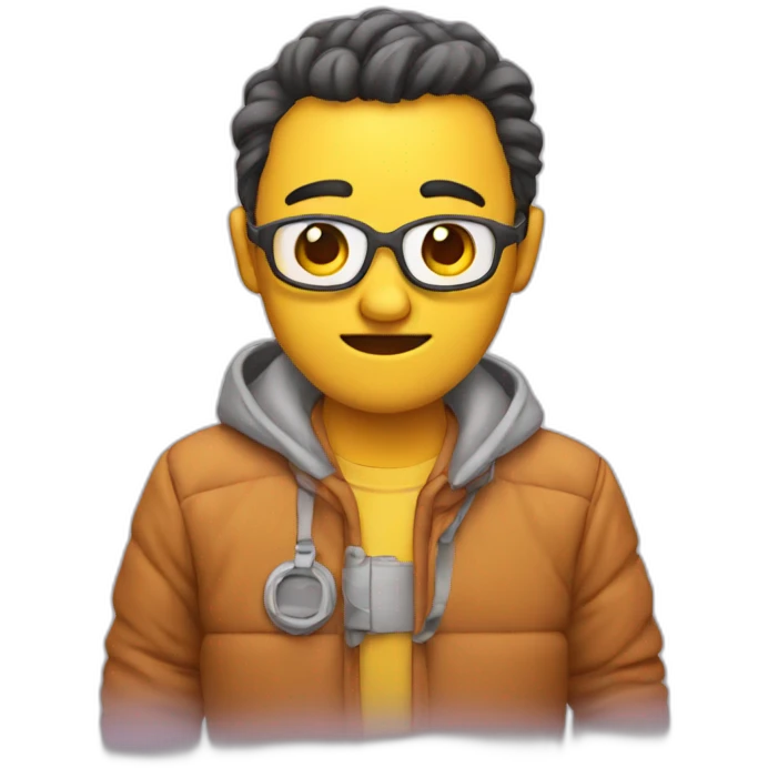 having a coold emoji