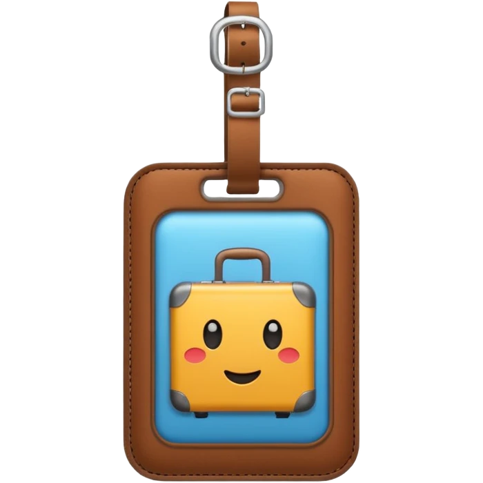 luggage tag emoji