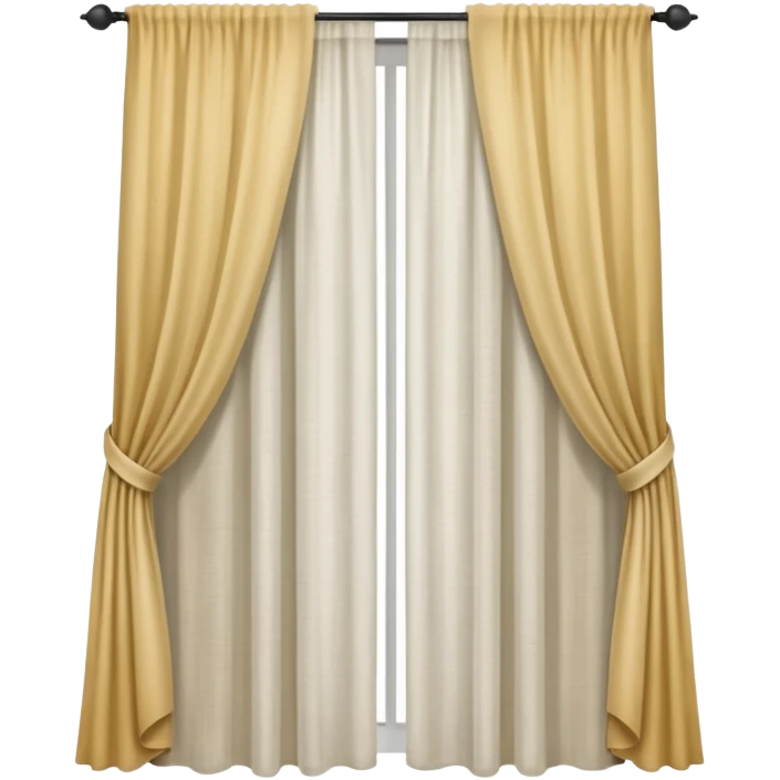 a full view of Curtain emoji
