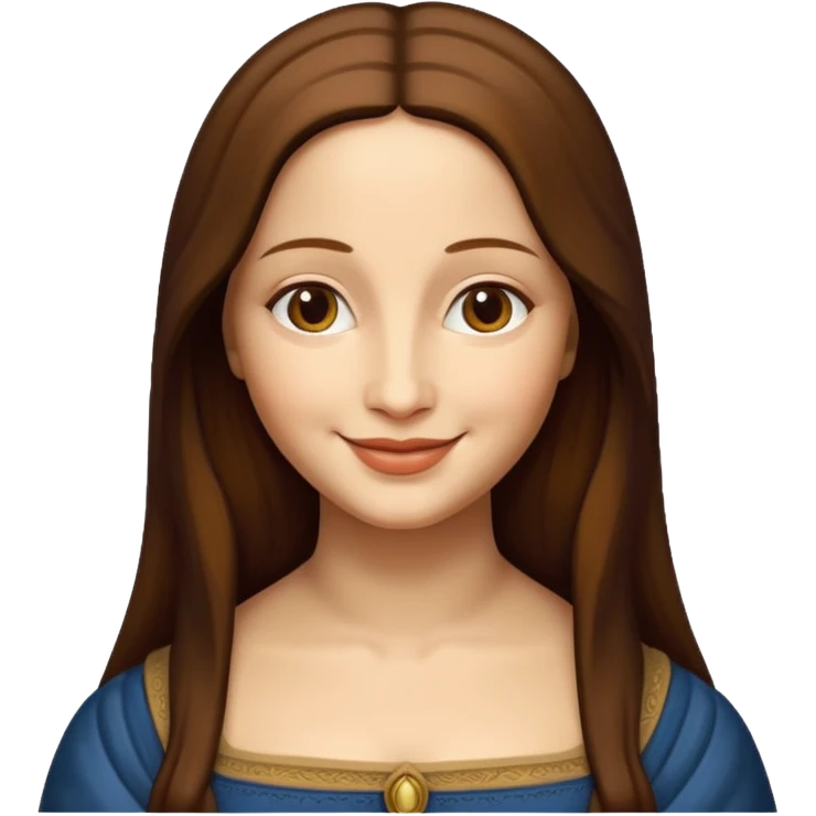 Renaissnace Mona Lisa emoji