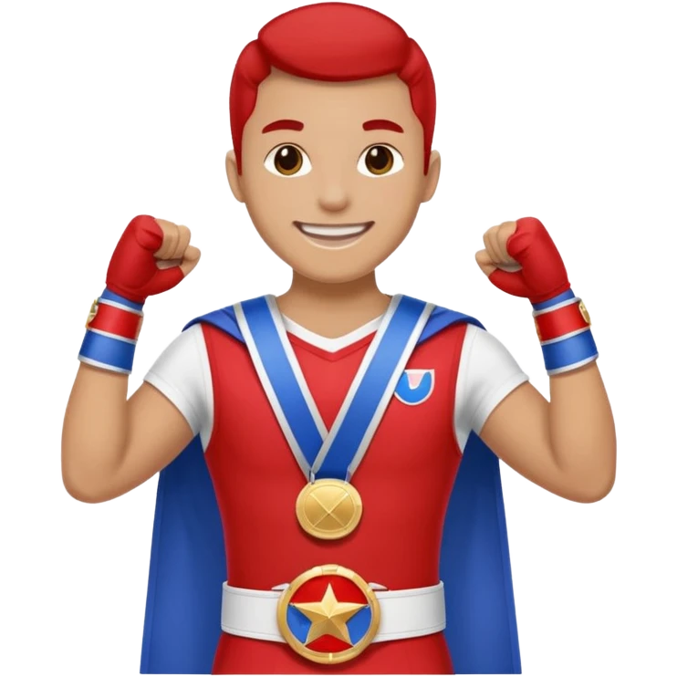 Red, White, and Blue Reigning Chamption emoji