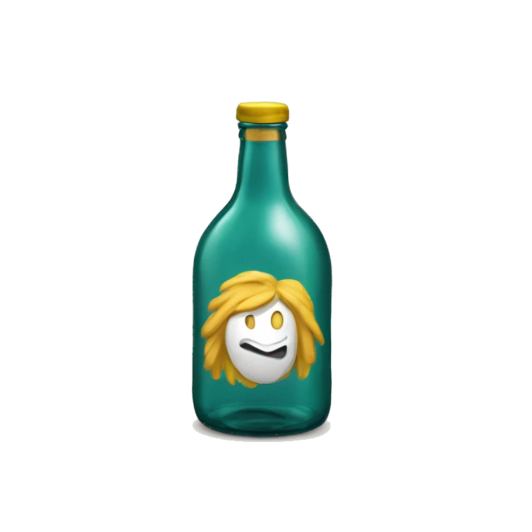 Bouteille emoji