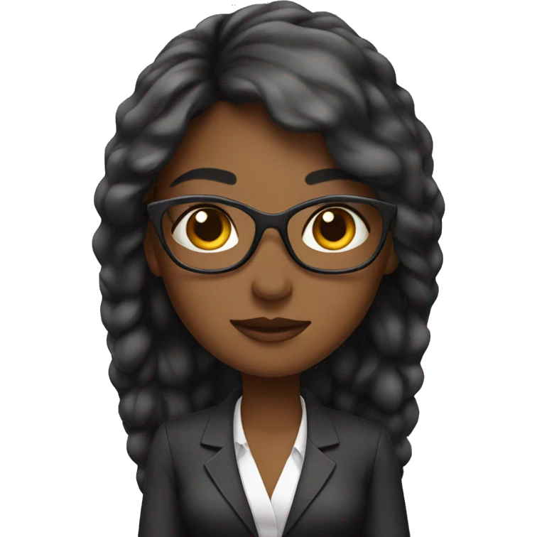 Boss girl emoji