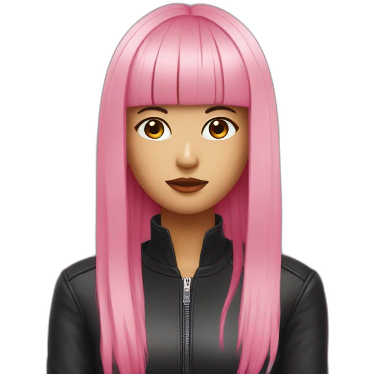 Lisa de black pink emoji