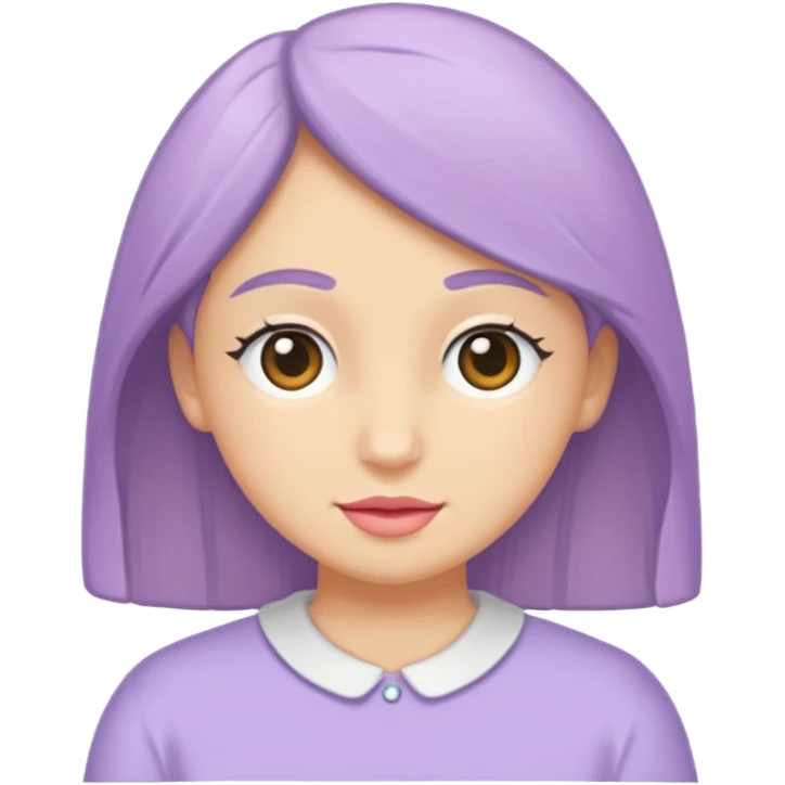 🩷lila renk yap emoji