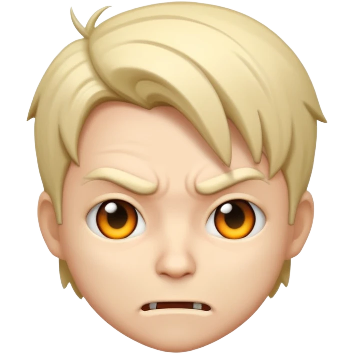 Cool chibi mad emoji