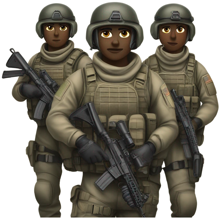 special forces emoji