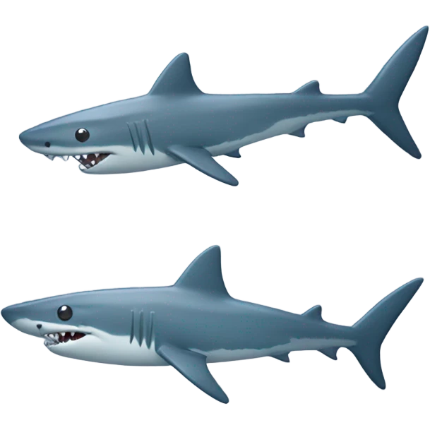 shark flute emoji