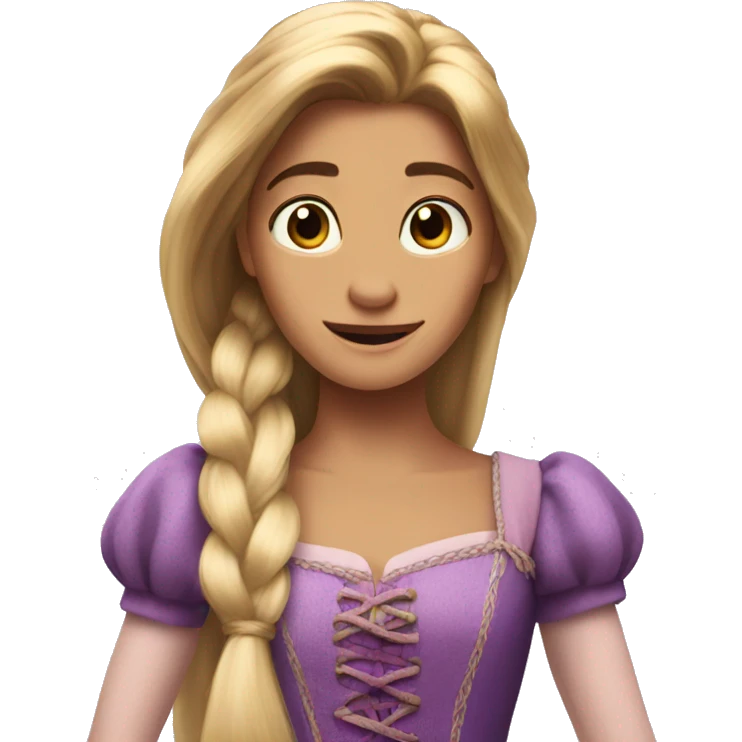 Rapunzel emoji