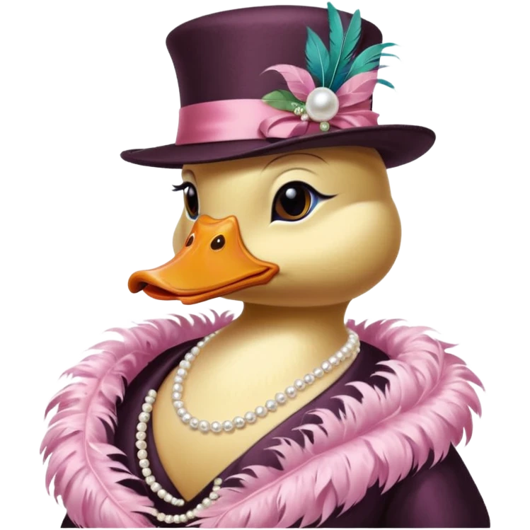 socialite duck emoji