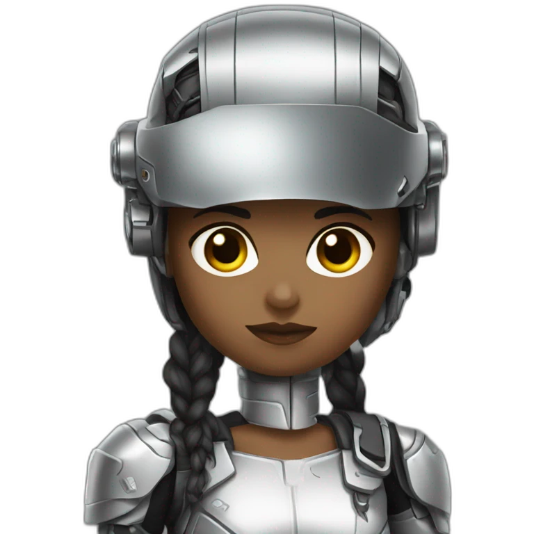Girl terminator emoji