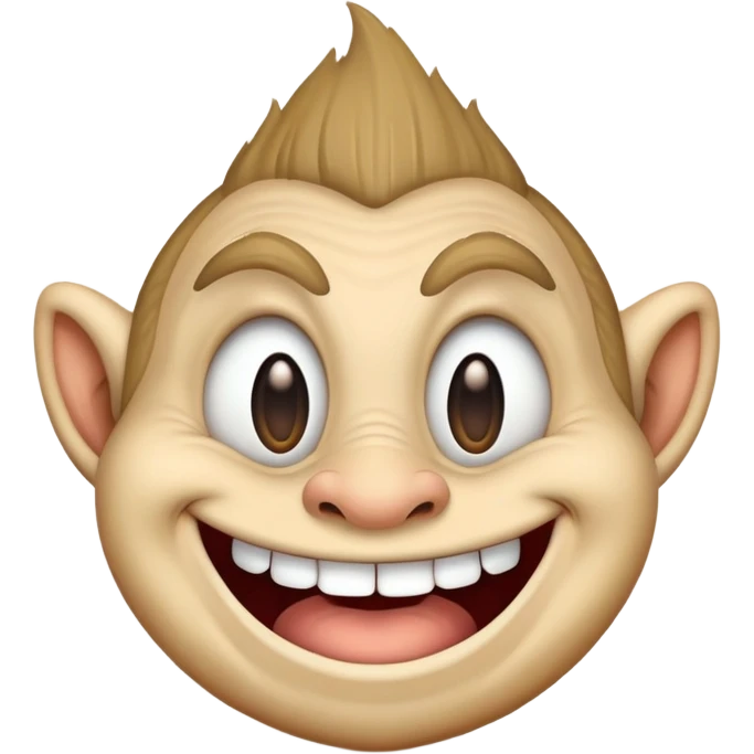 Troll face emoji