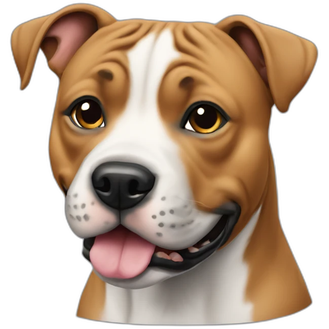 staffordshire bull terrier emoji