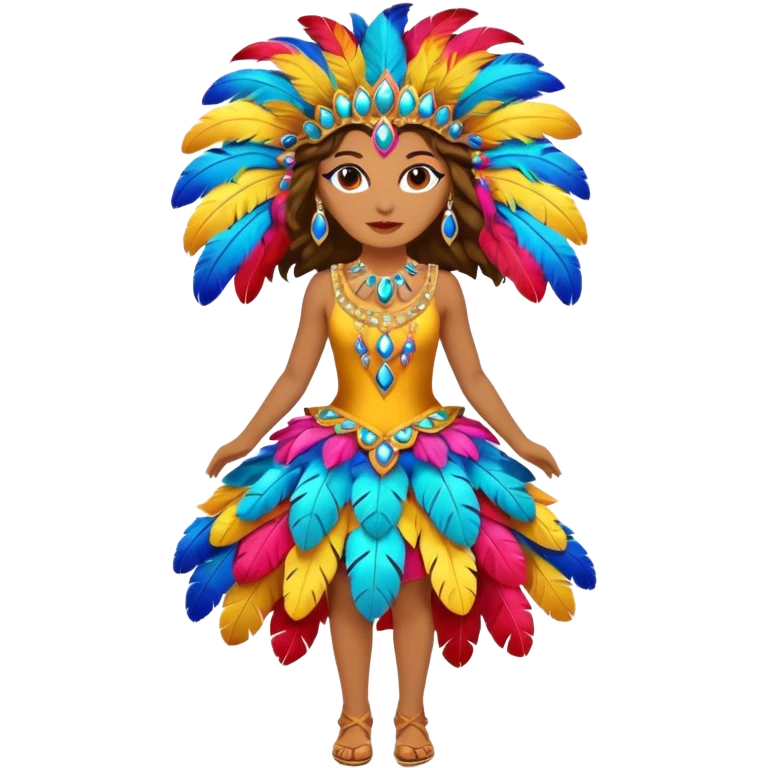 carnival-mas-costume,colorfull dress emoji