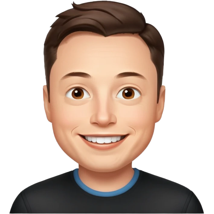 Elon musk saying hello emoji