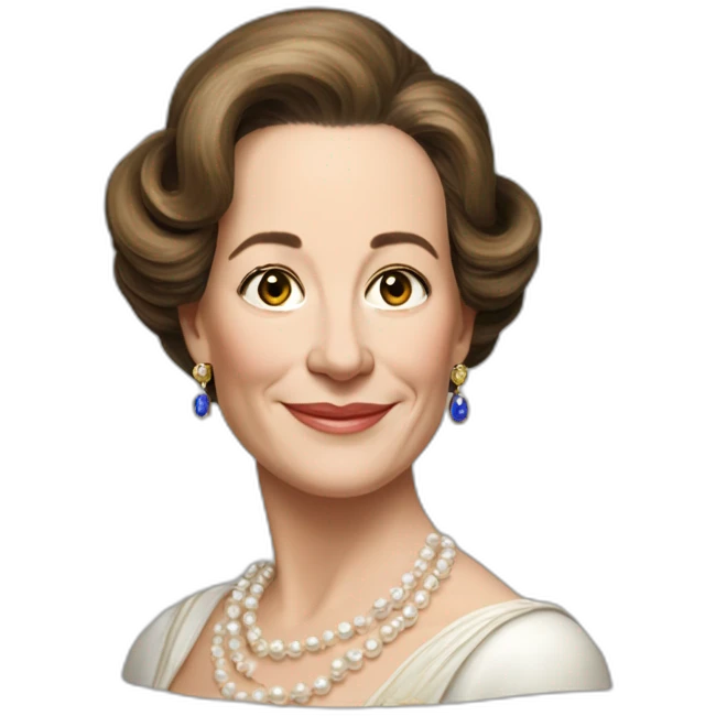 Ségolène Royal portrait épaules emoji