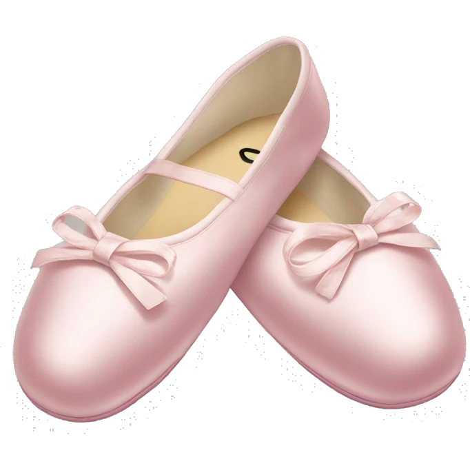 chanel ballet slippers emoji