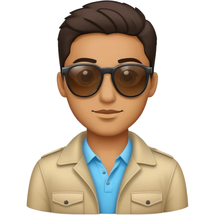 Alejandro with sunglasses  emoji