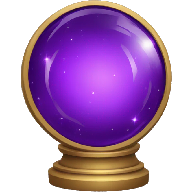 purple crystal ball emoji