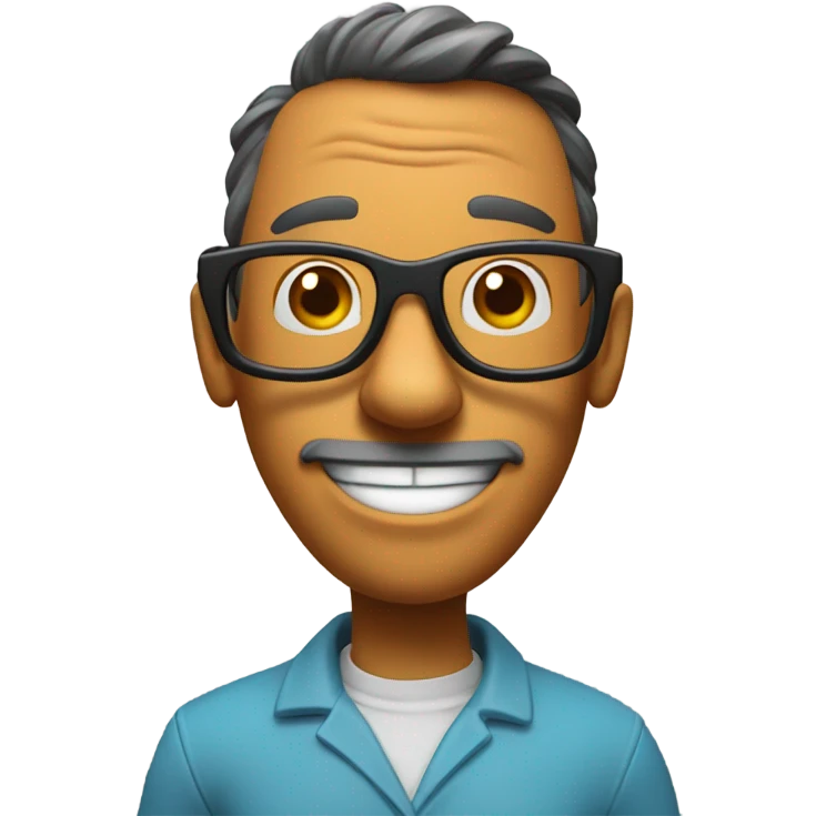 goofy emoti 3d teacher emoji