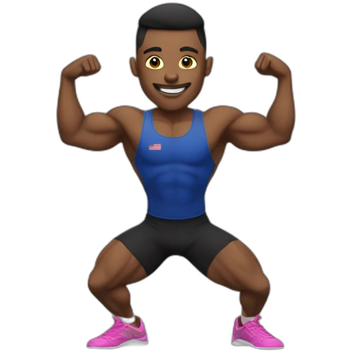 calisthenics athlete emoji