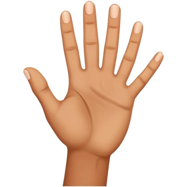 fetching hand emoji