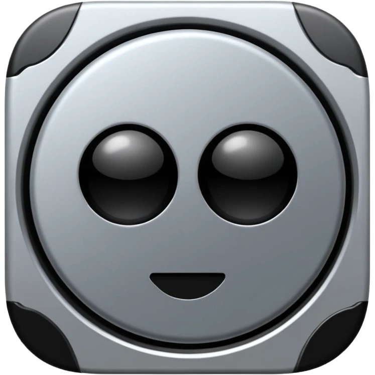 ai chip no face emoji