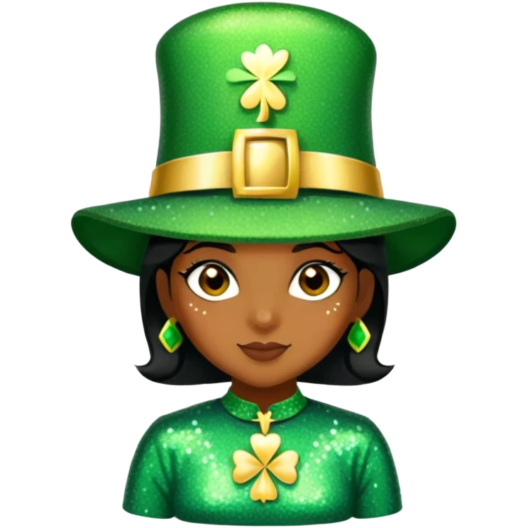 Sparkling Leprechaun emoji