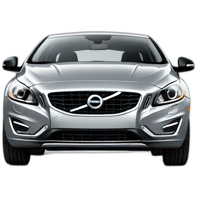 Volvo S60 silver 4 doors emoji