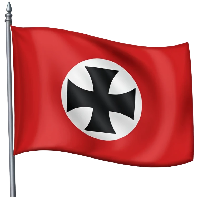 Emoji of the nazi germany flag emoji