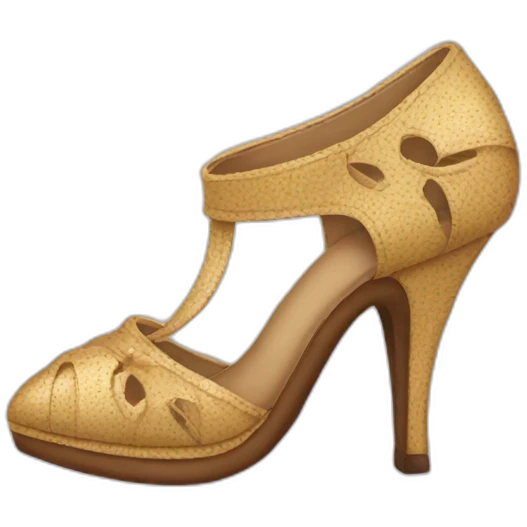 Fancy shoes emoji