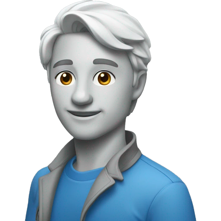 make this blue emoji