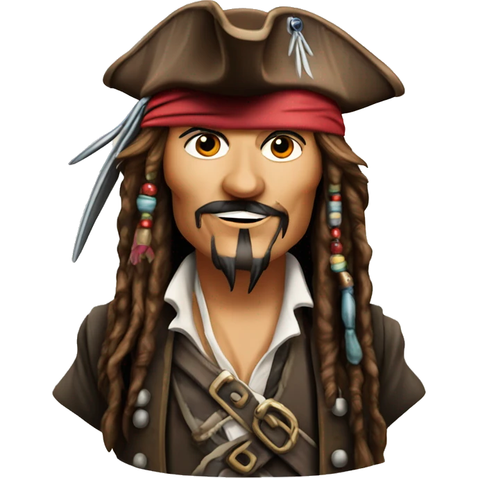 jack sparrow johnny depp emoji