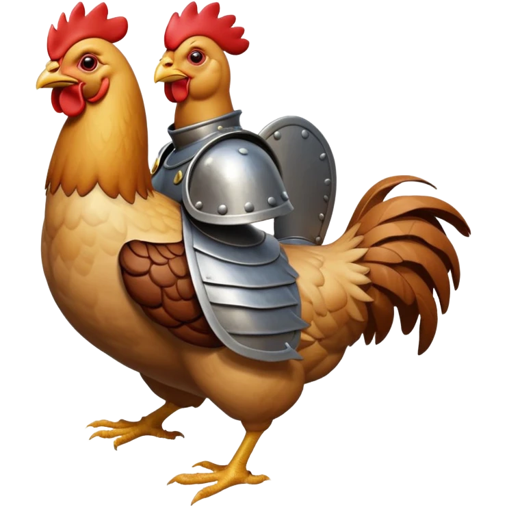 Chicken Jockey From Minecraft emoji
