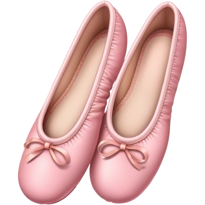 Pink ballet slippers emoji