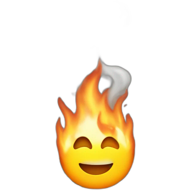 Money is burning  emoji