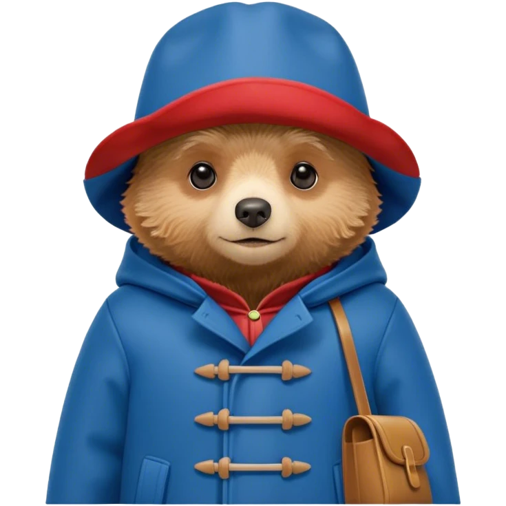 Paddington bear emoji