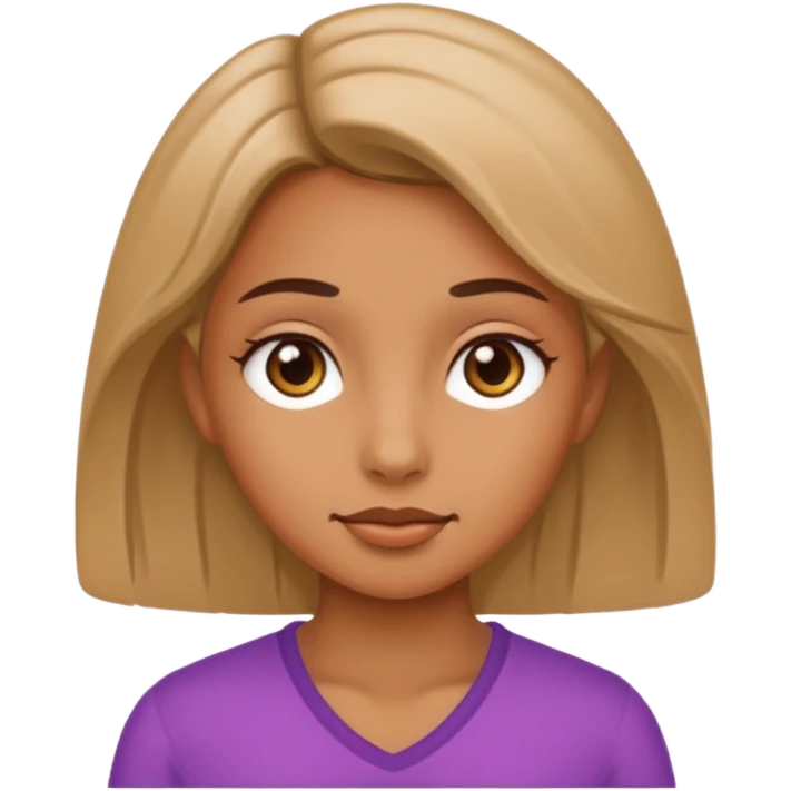 A girl emoji